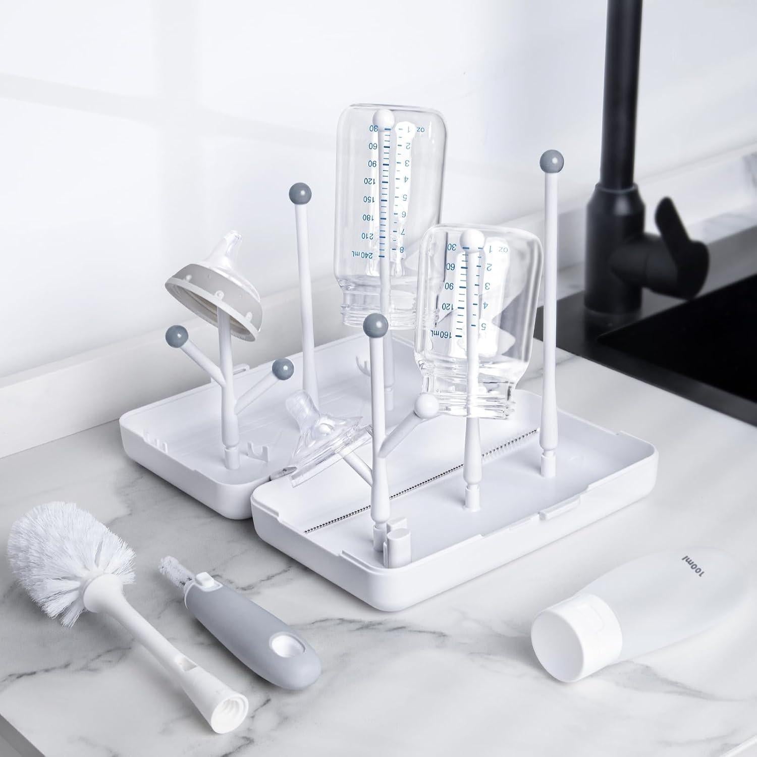 Kit de Limpieza de Botellas de Viaje Termichy 6 en 1 - Compacto y Portátil