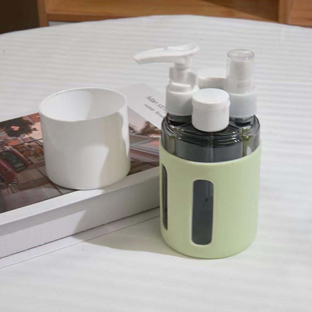 Juego de Botellas de Viaje 4 en 1 BJGZ-HC 240ml Verde