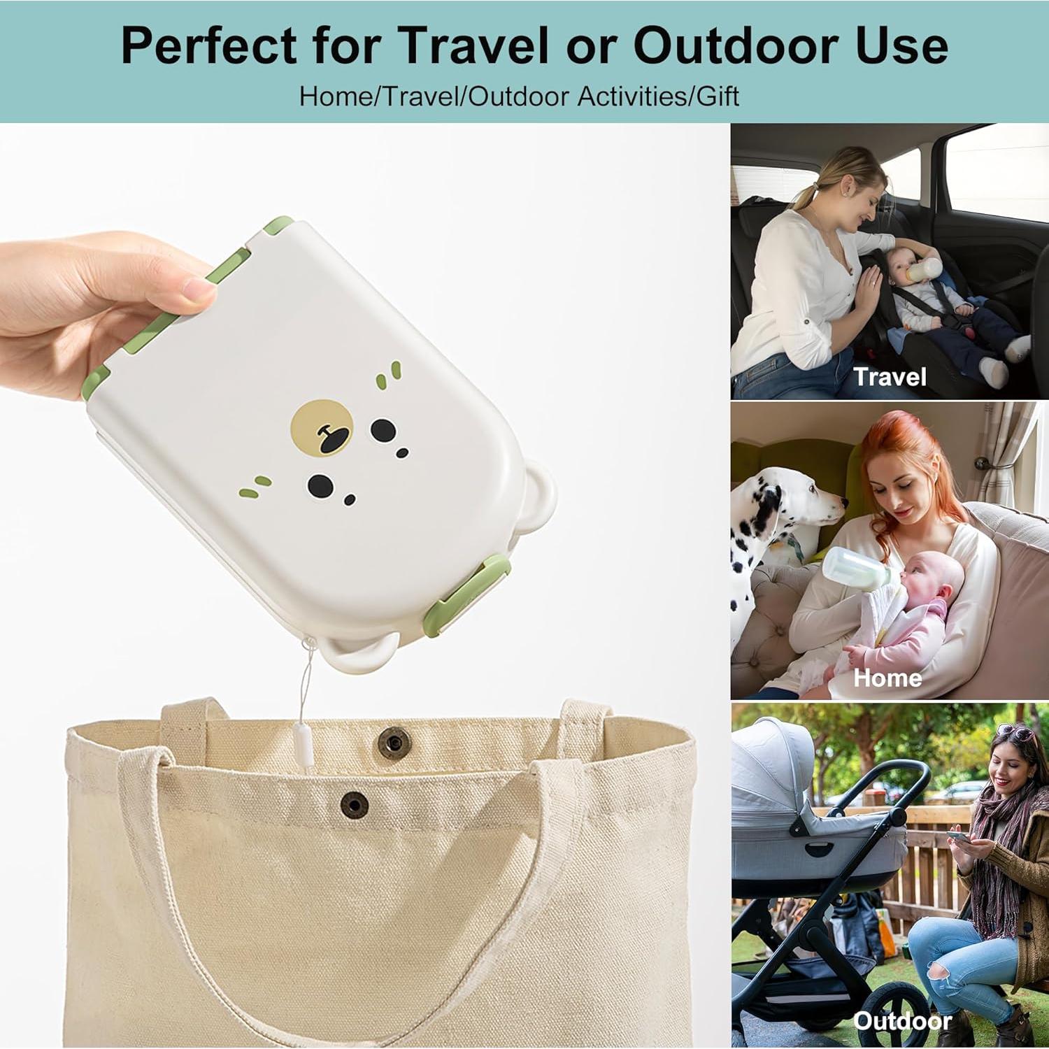 Kit Limpiador de Biberones 6 en 1 Snonerion Verde