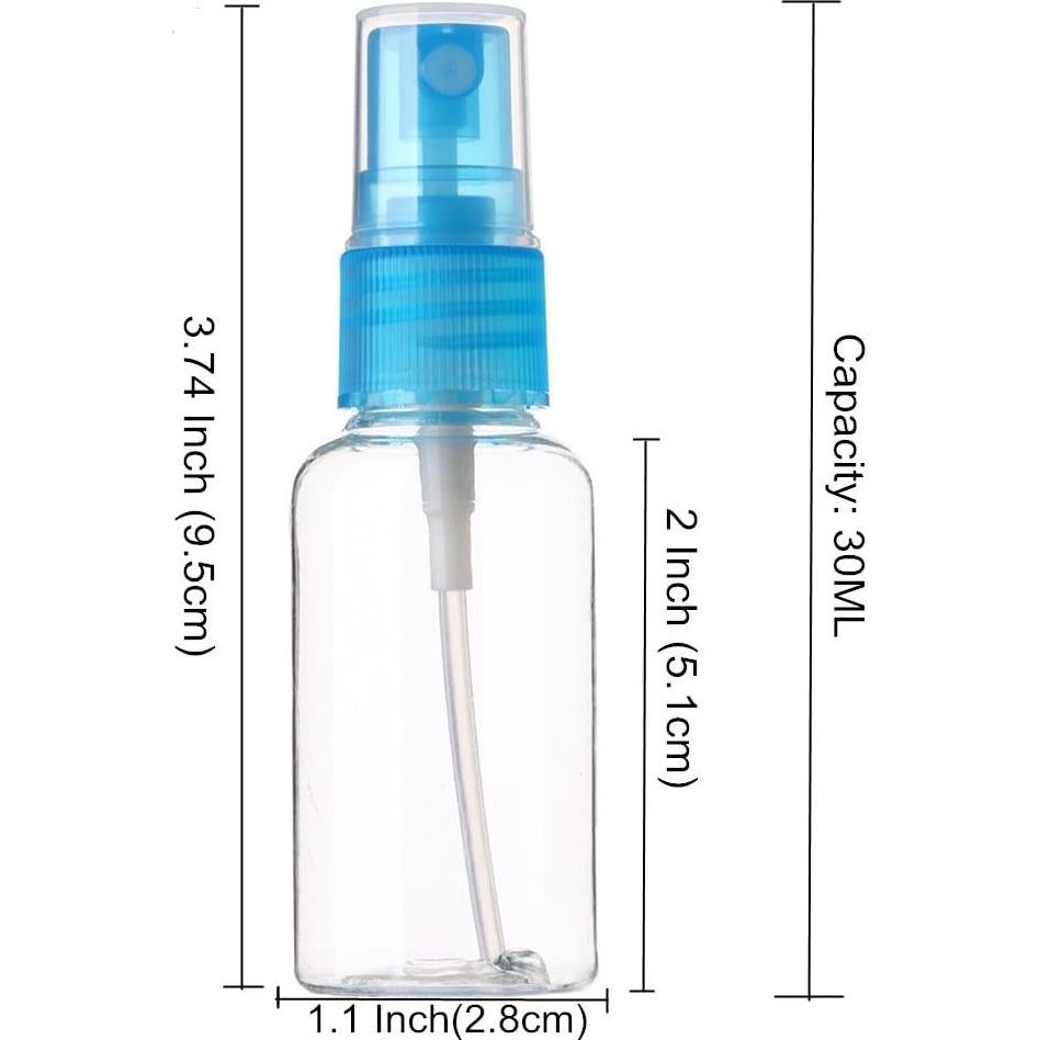 Botellas de Spray SINIDE 30 ml - 4 Paquete Reutilizables