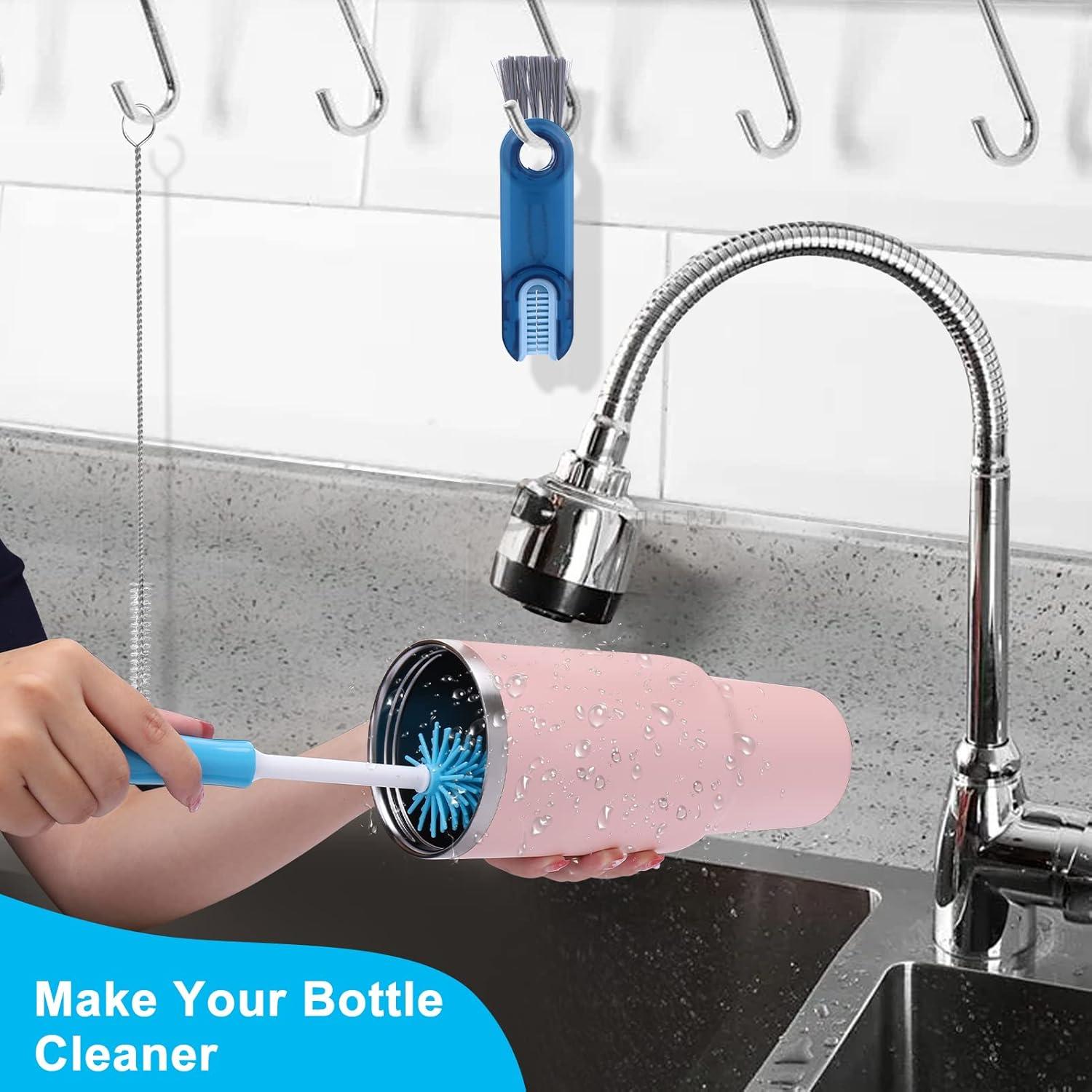 Kit de Cepillos Limpiadores XANGNIER para Botellas - 3 Piezas