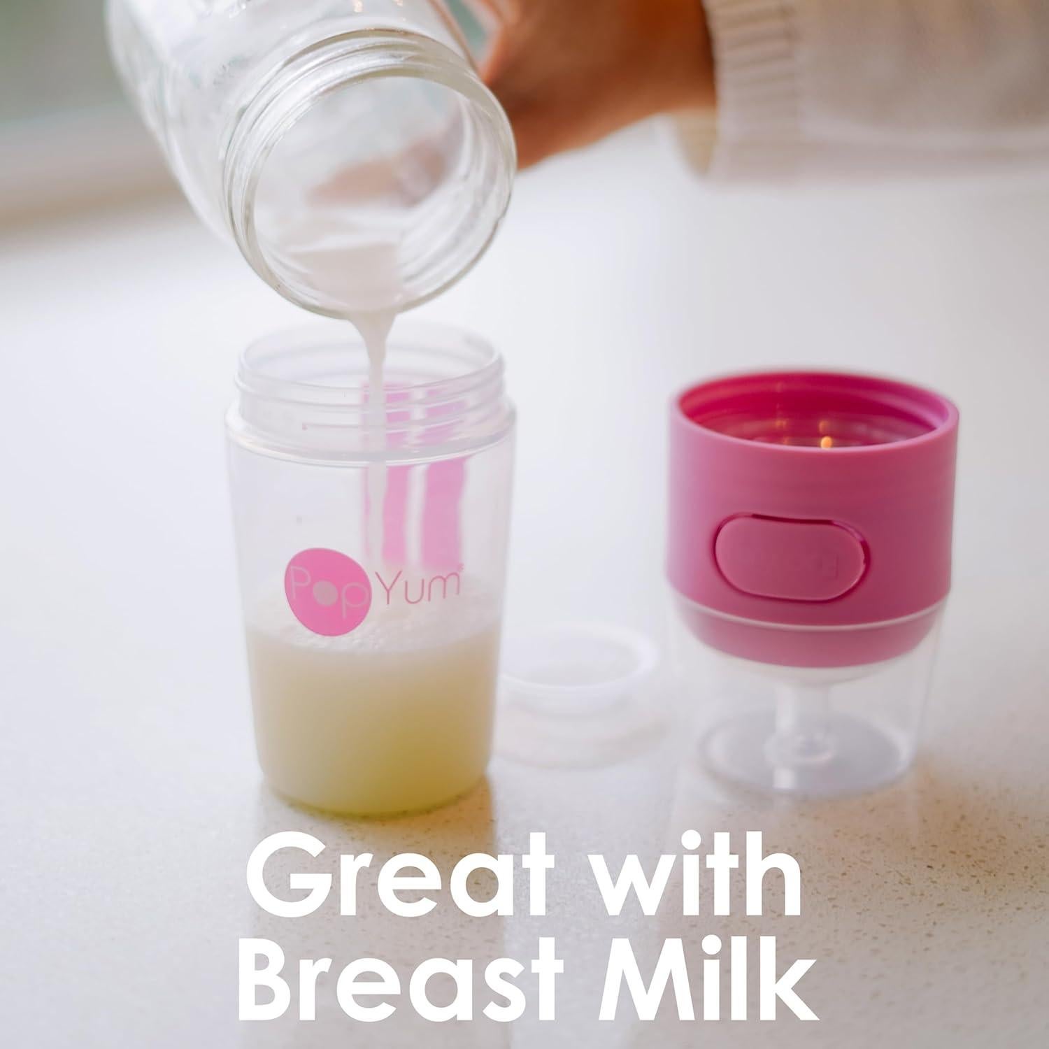 Biberones PopYum Anti-Cólicos 4-Pack Azul 150ml y 260ml