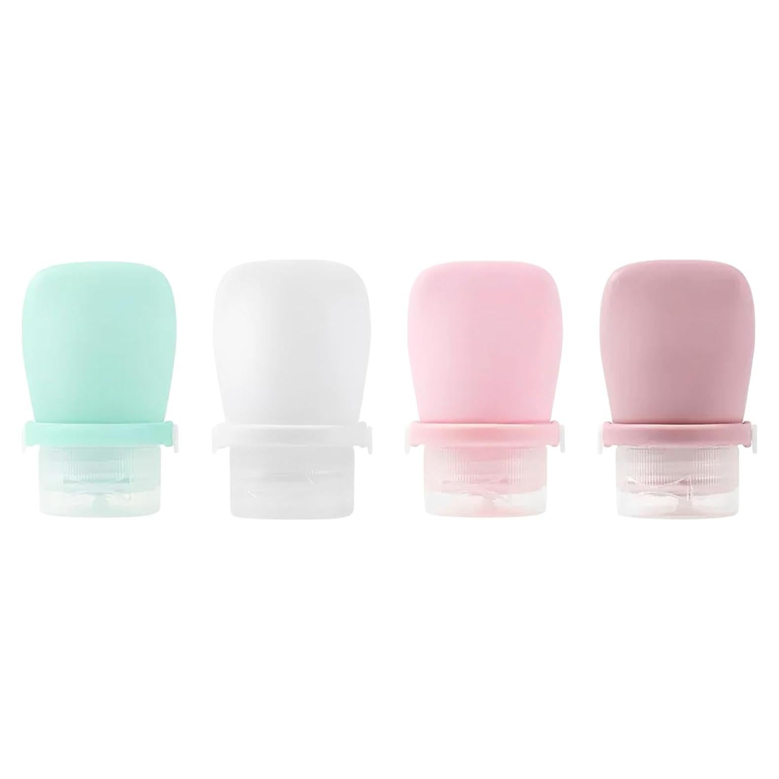 Paquete de 4 Botellas de Silicona 29.57ml Starfa Lab Viaje