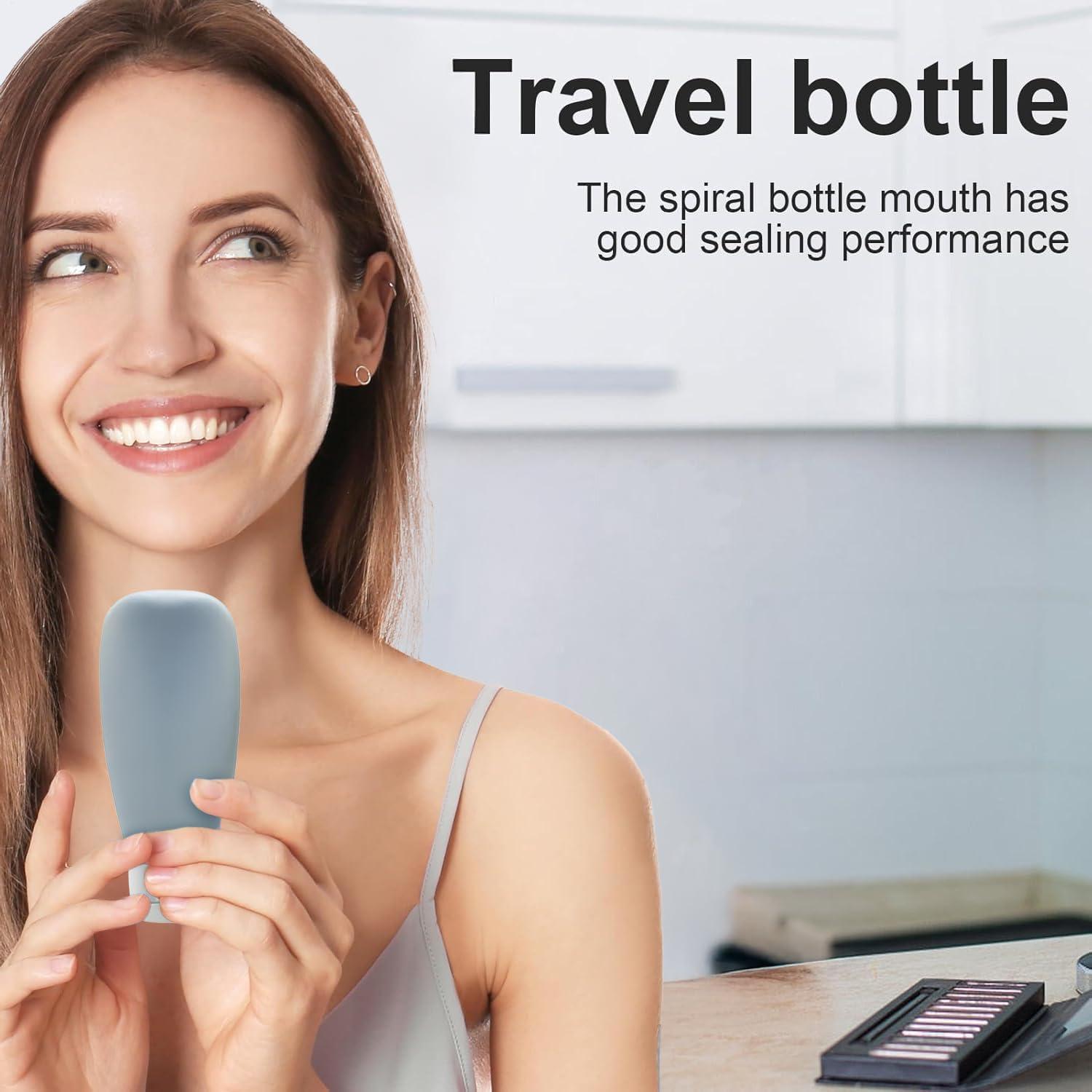 Juego de Botellas de Viaje FANVANAI 11 Piezas A Prueba de Fugas