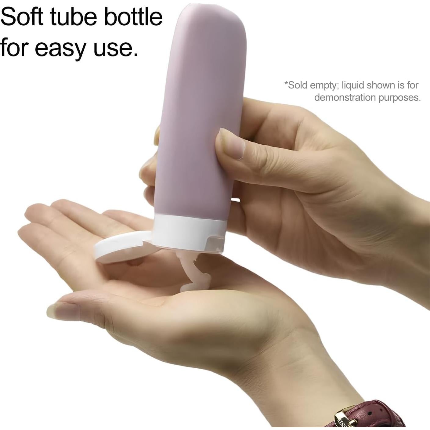 Juego de Botellas de Viaje FANVANAI 11 Piezas A Prueba de Fugas