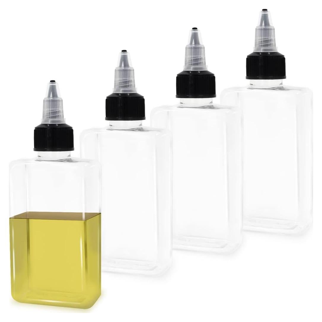 Set de 4 Botellas Dispensadoras de Aceite LELE LIFE 100ml