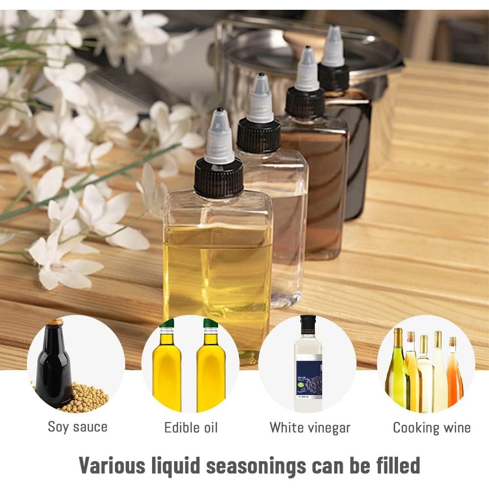 Set de 4 Botellas Dispensadoras de Aceite LELE LIFE 100ml