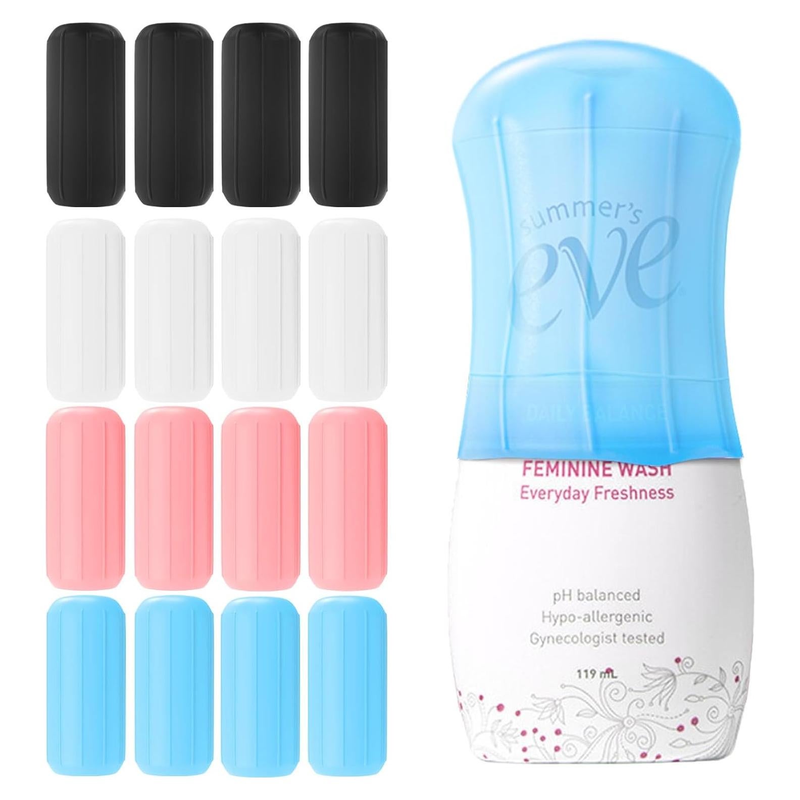 16 Fundas de Silicona a Prueba de Fugas Skyconser para Viaje