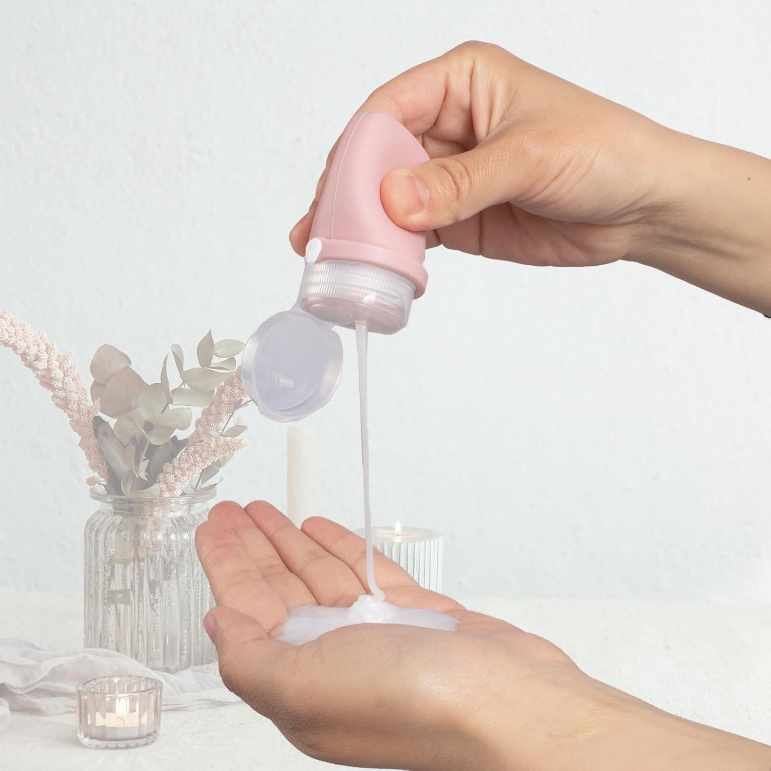 Botellas de Viaje 30ml XSCQ A Prueba de Fugas - Paquete de 4