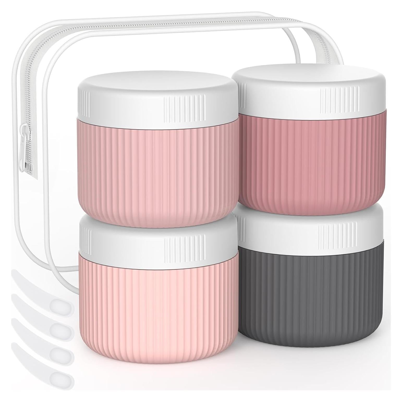 Contenedores de Viaje ME.FAN 60ml Silicona A prueba de Fugas