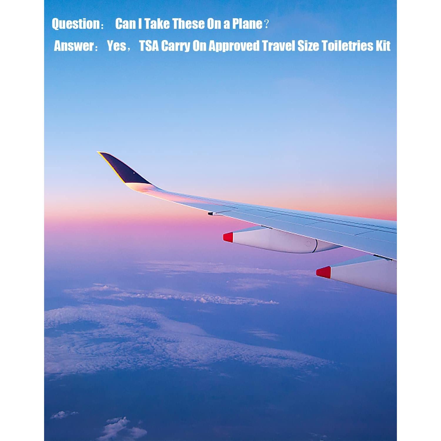 Paquete de 17 Bolsas de Viaje SEQUHITKU A Prueba de Fugas