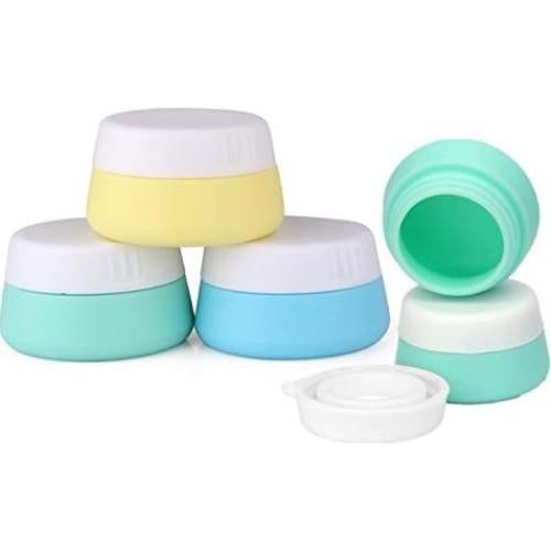 Frascos de Cosméticos de Silicona BlueSunshine 10ml - 3 Piezas