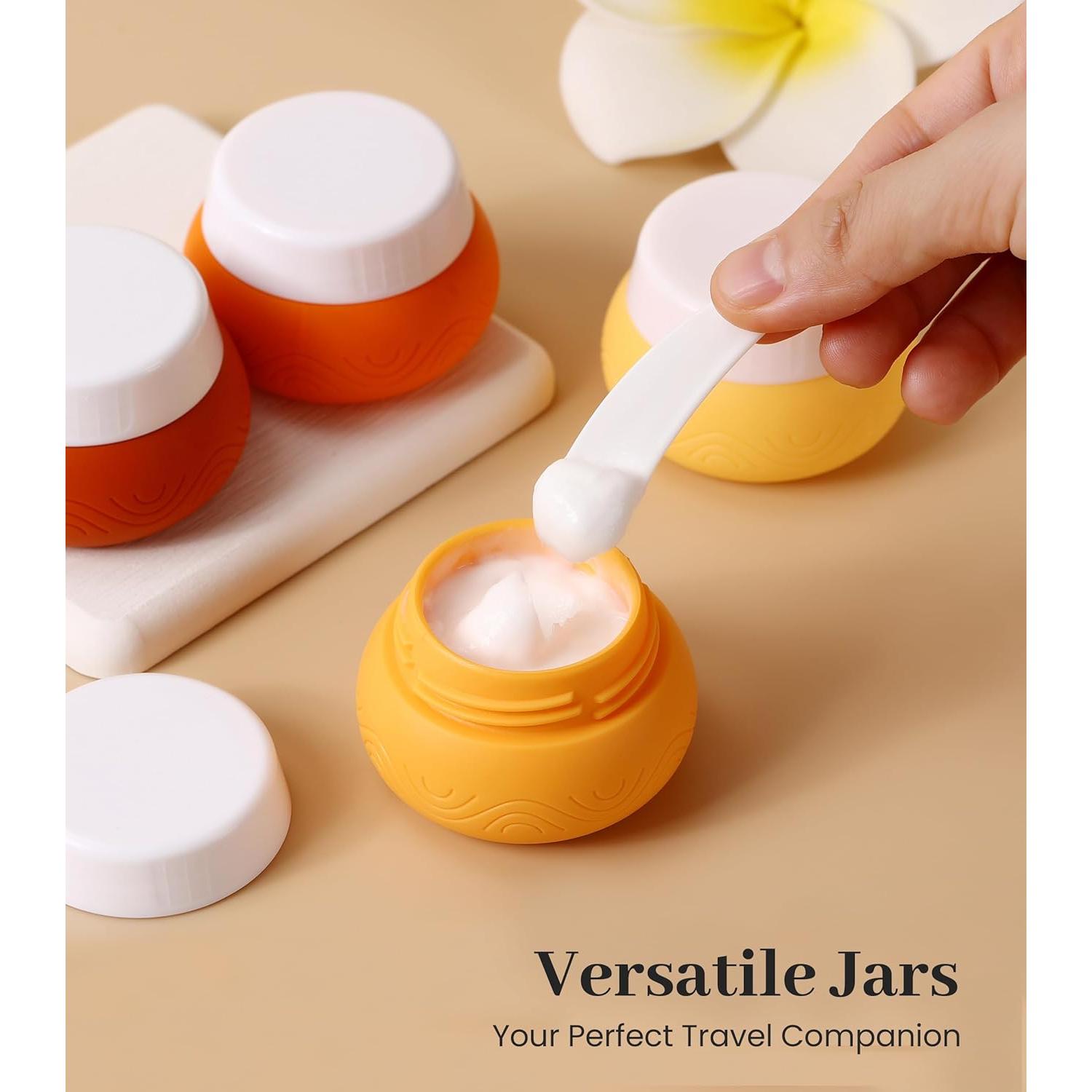 Contenedores de Viaje Aveniee 30ml Silicona Aprobados por TSA