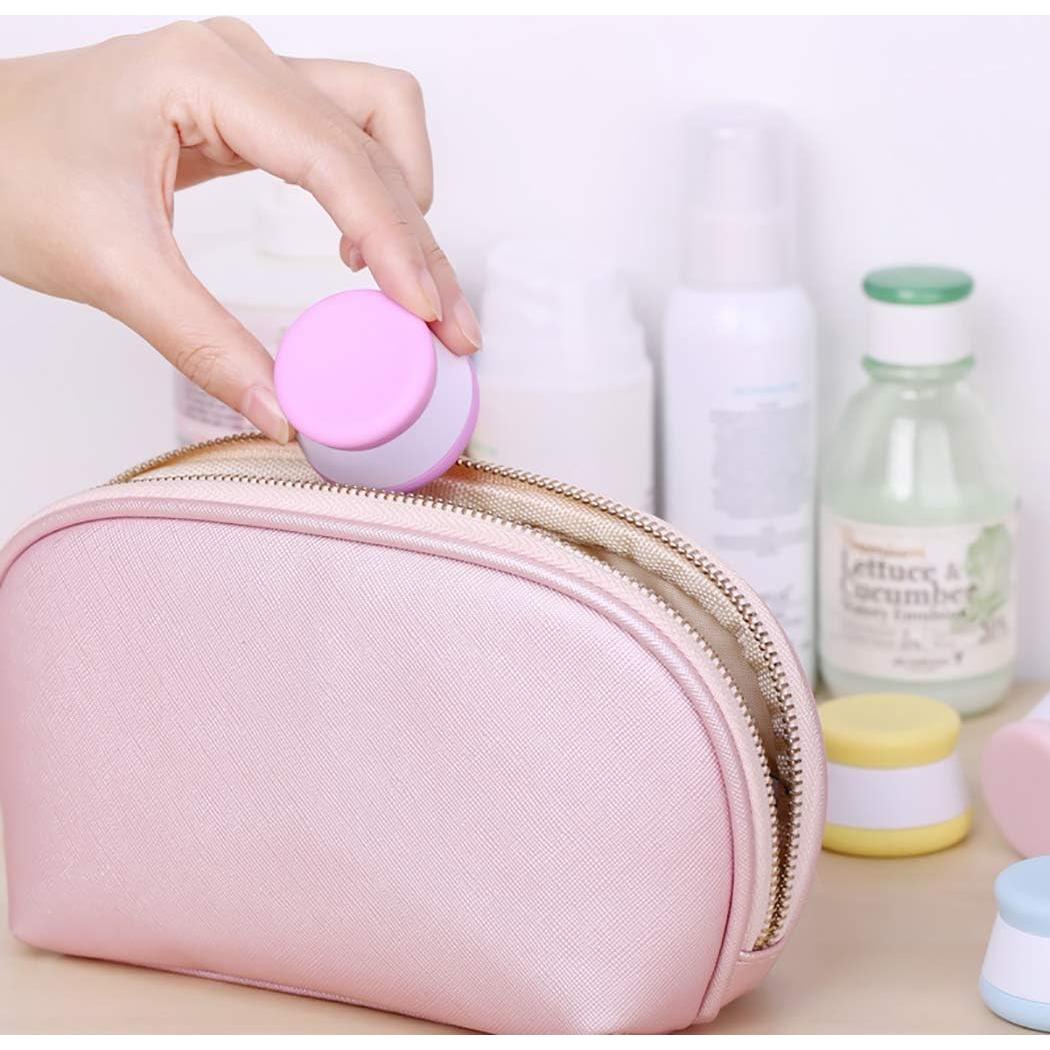 AOUTACC 5 Tarros de Silicona 20ml A prueba de Fugas para Viaje