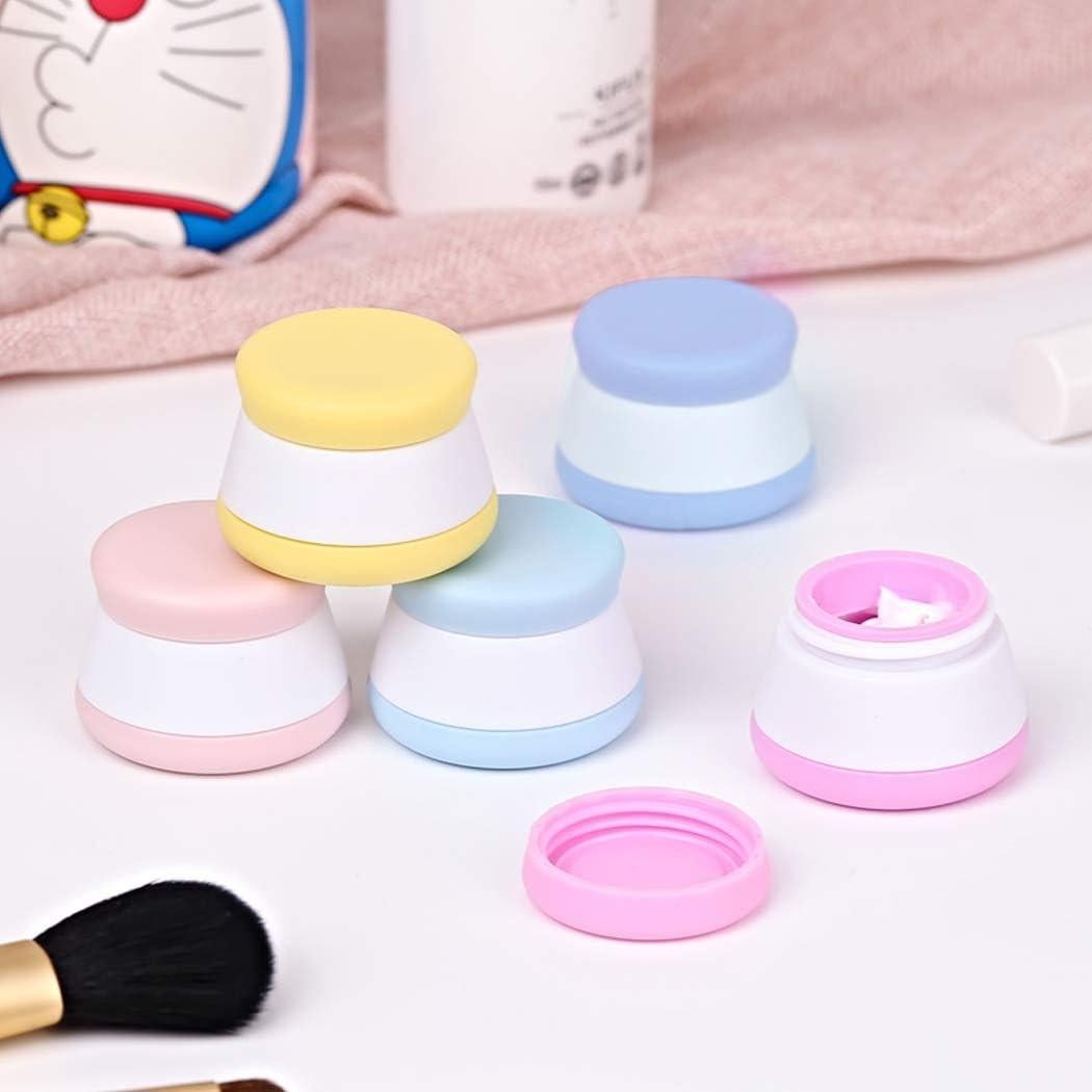 AOUTACC 5 Tarros de Silicona 20ml A prueba de Fugas para Viaje