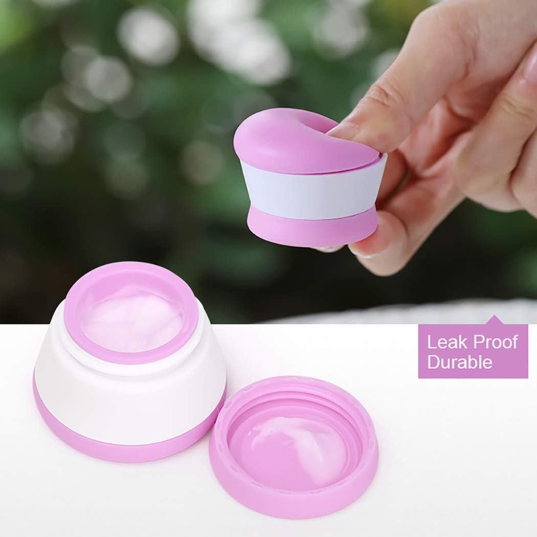 AOUTACC 5 Tarros de Silicona 20ml A prueba de Fugas para Viaje