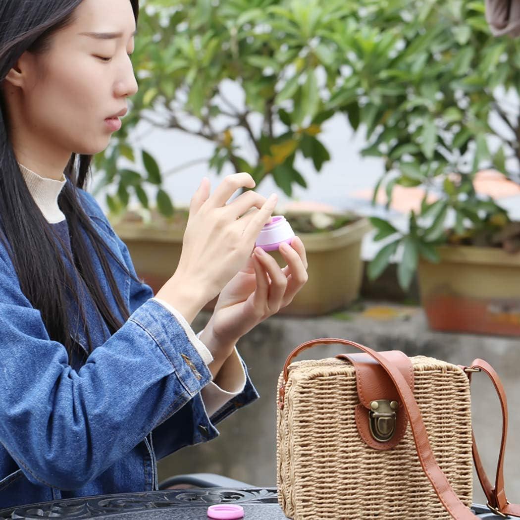 AOUTACC 5 Tarros de Silicona 20ml A prueba de Fugas para Viaje