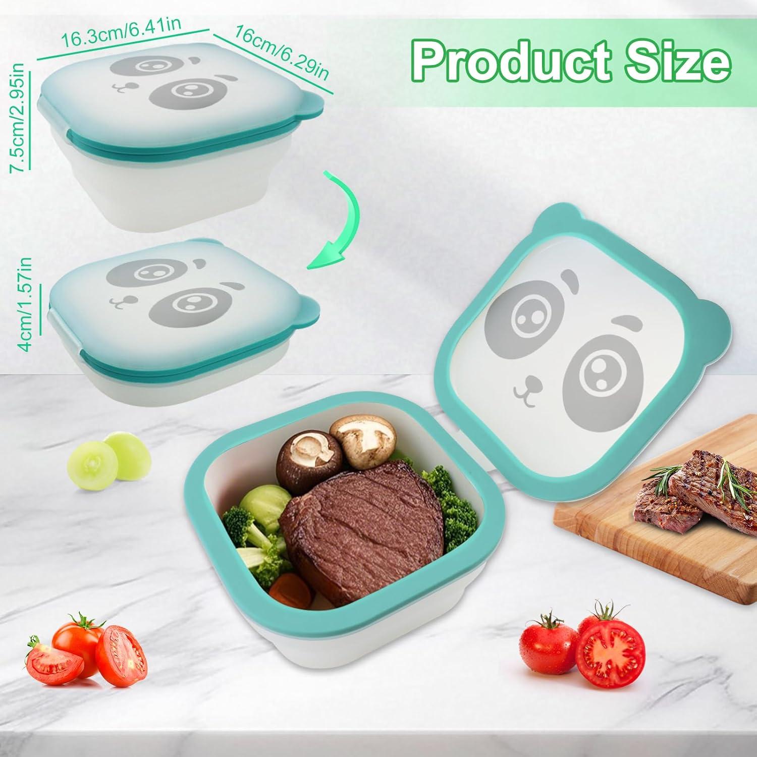 Contenedor de Almacenamiento de Alimentos Silicona 30 Oz HaiNaSan