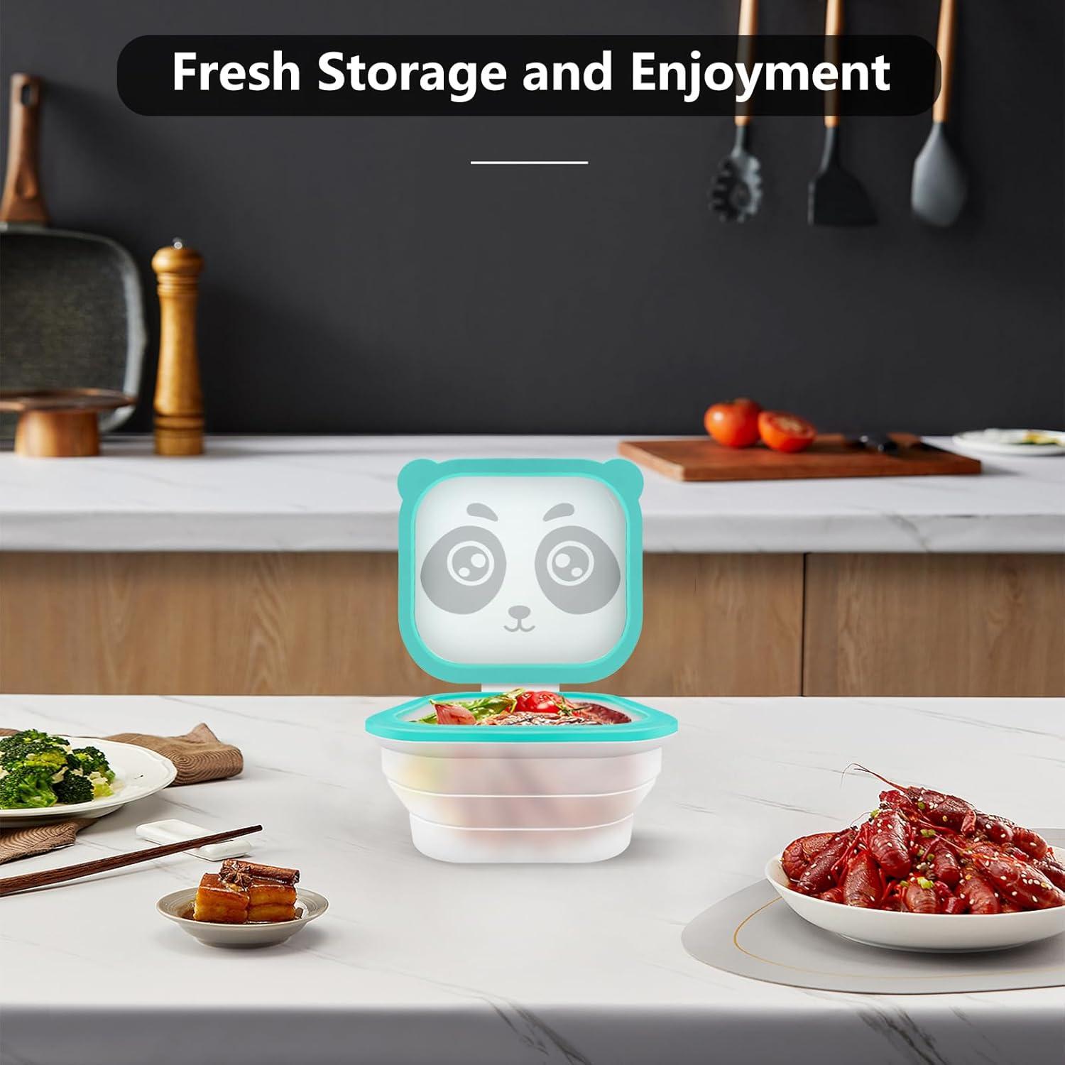 Contenedor de Almacenamiento de Alimentos Silicona 30 Oz HaiNaSan