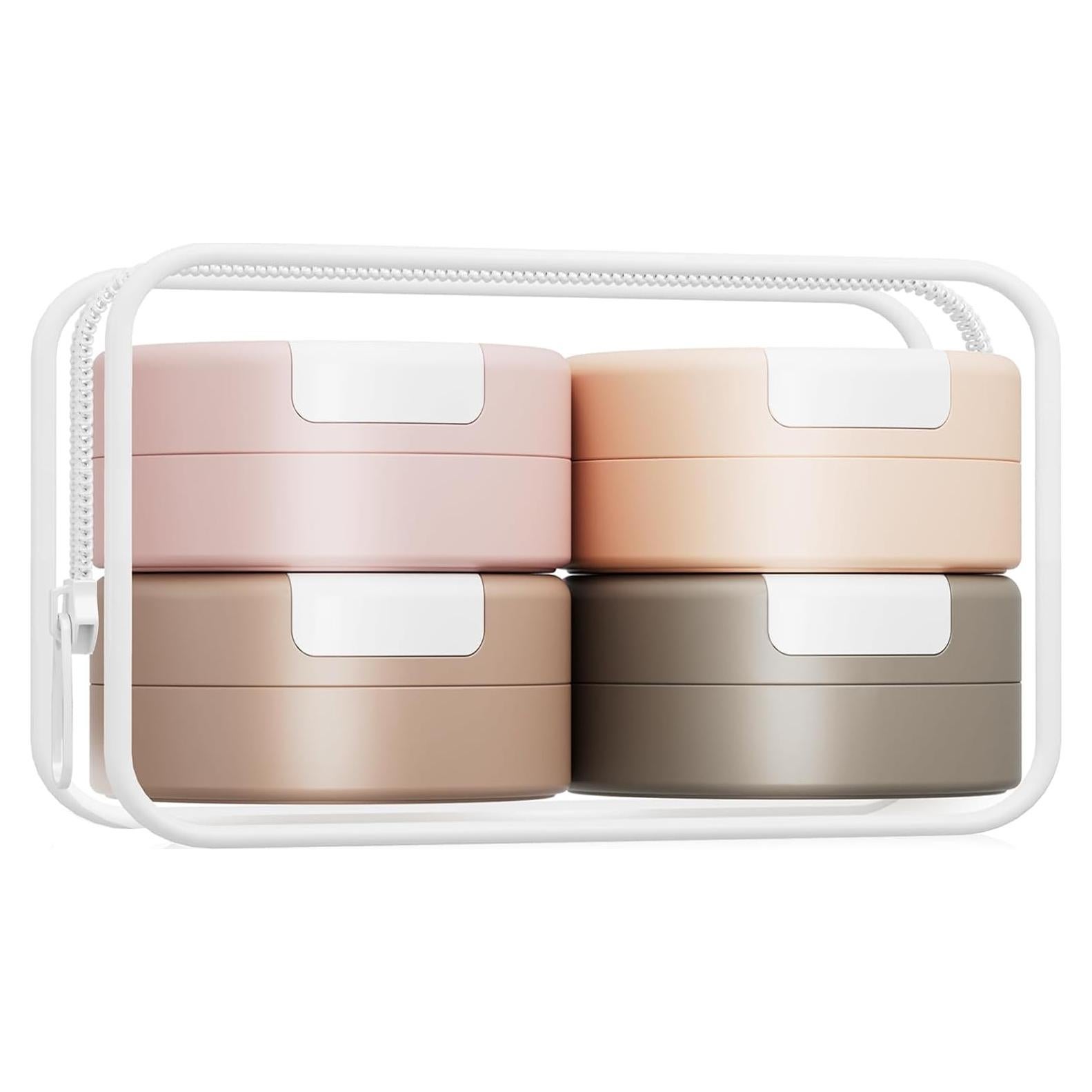 Contenedores de Viaje Gemice 30ml a Prueba de Fugas - Set de 4