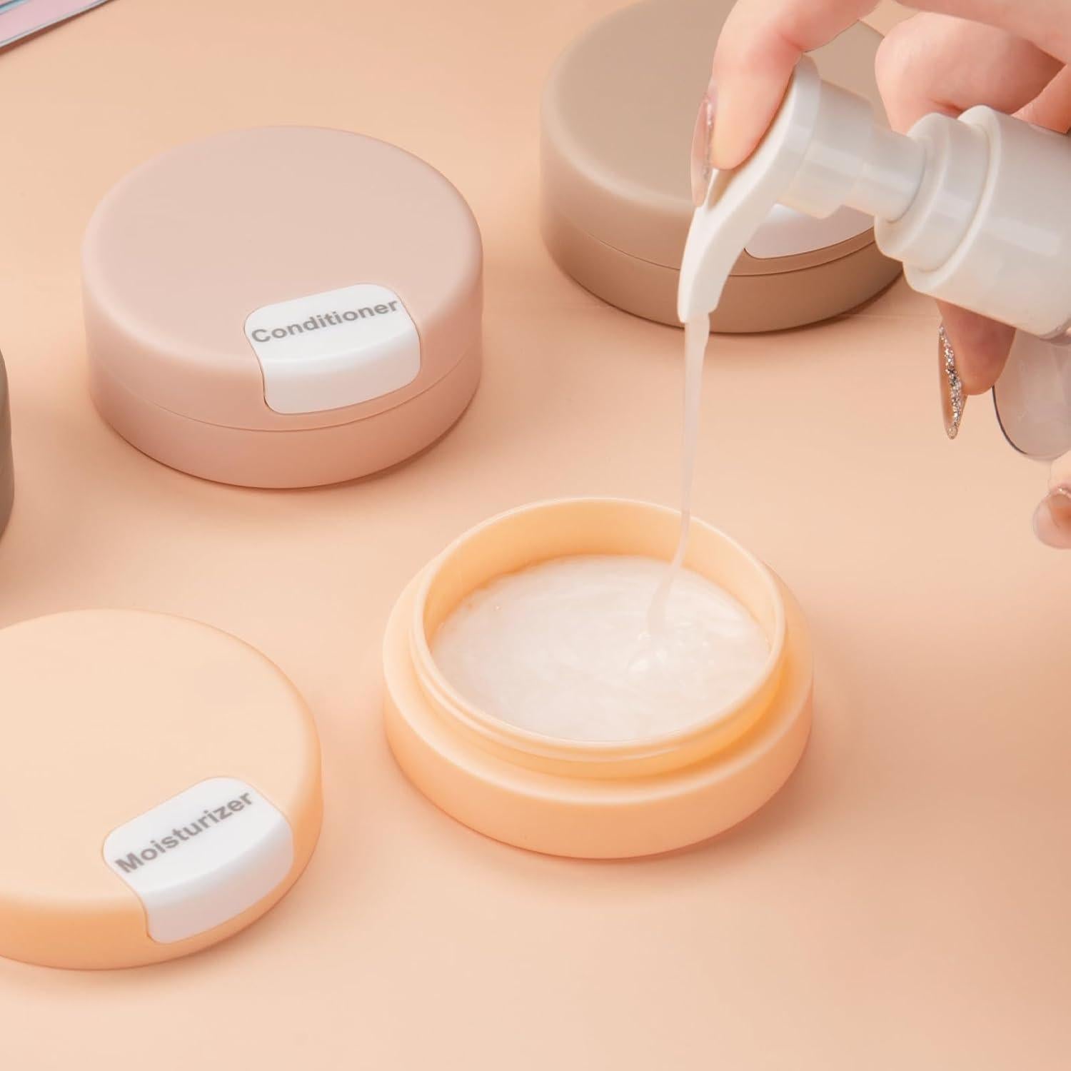 Contenedores de Viaje Gemice 30ml a Prueba de Fugas - Set de 4