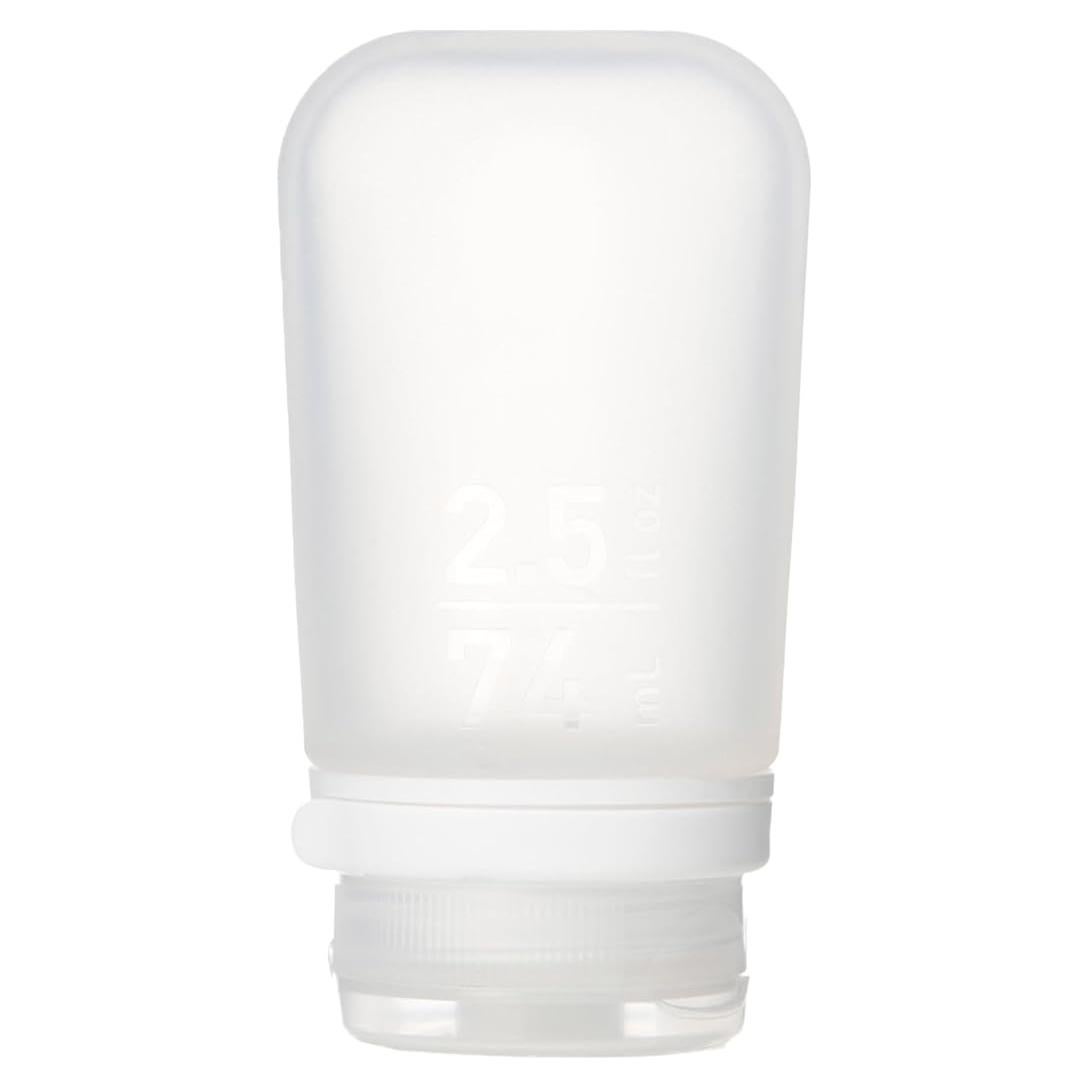 Botella de Viaje Silicona Reutilizable humangear GoToob+ 74ml