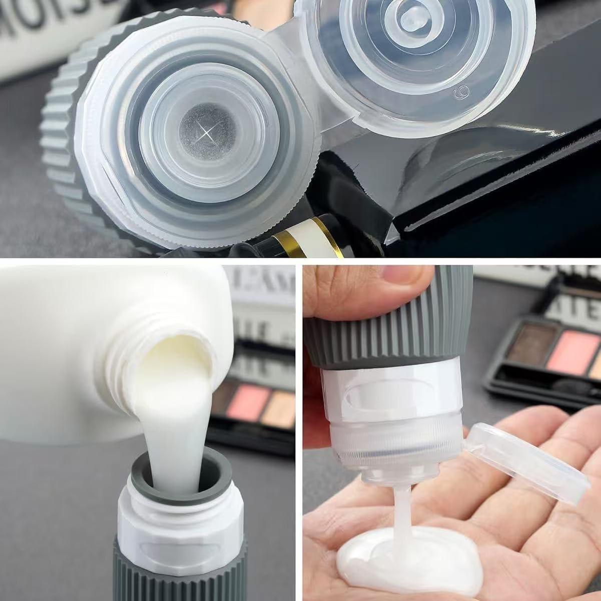 Set de Botellas de Viaje Flauntia 15 Piezas Silicona 90ml