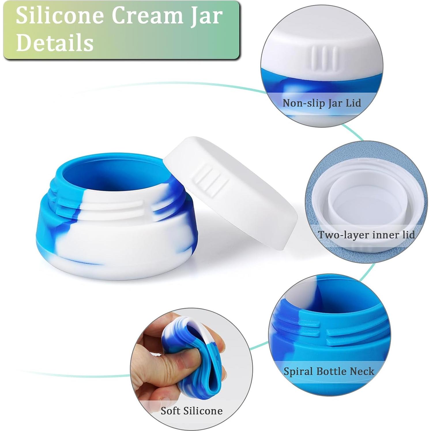 Frascos de Viaje Cosywell 20ml Silicona A Prueba de Fugas 4pcs