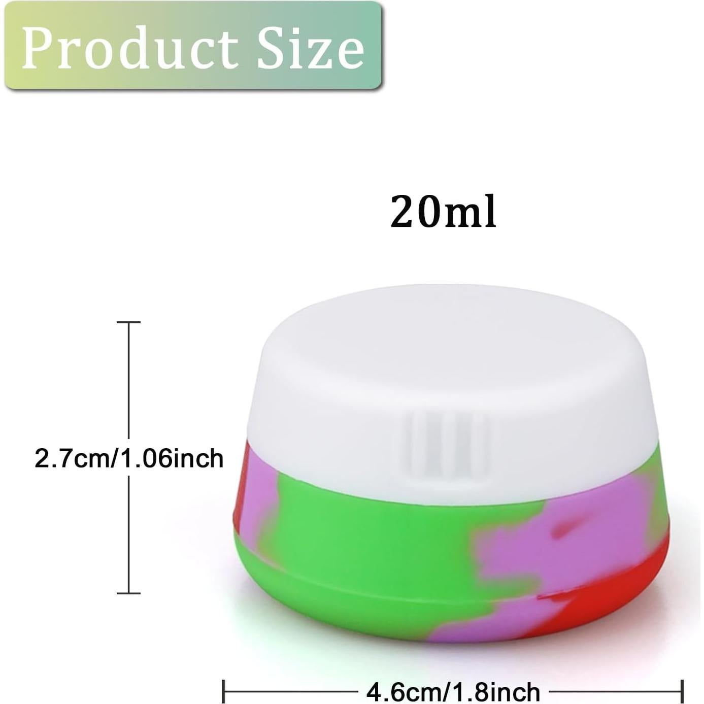 Frascos de Viaje Cosywell 20ml Silicona A Prueba de Fugas 4pcs