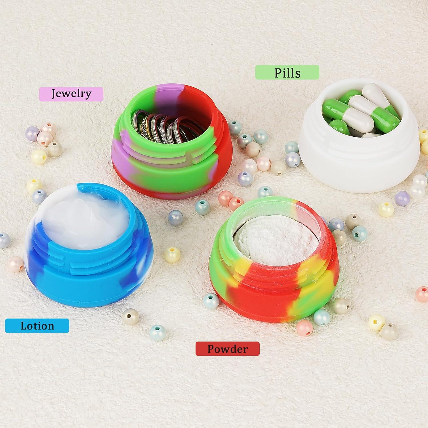 Frascos de Viaje Cosywell 20ml Silicona A Prueba de Fugas 4pcs