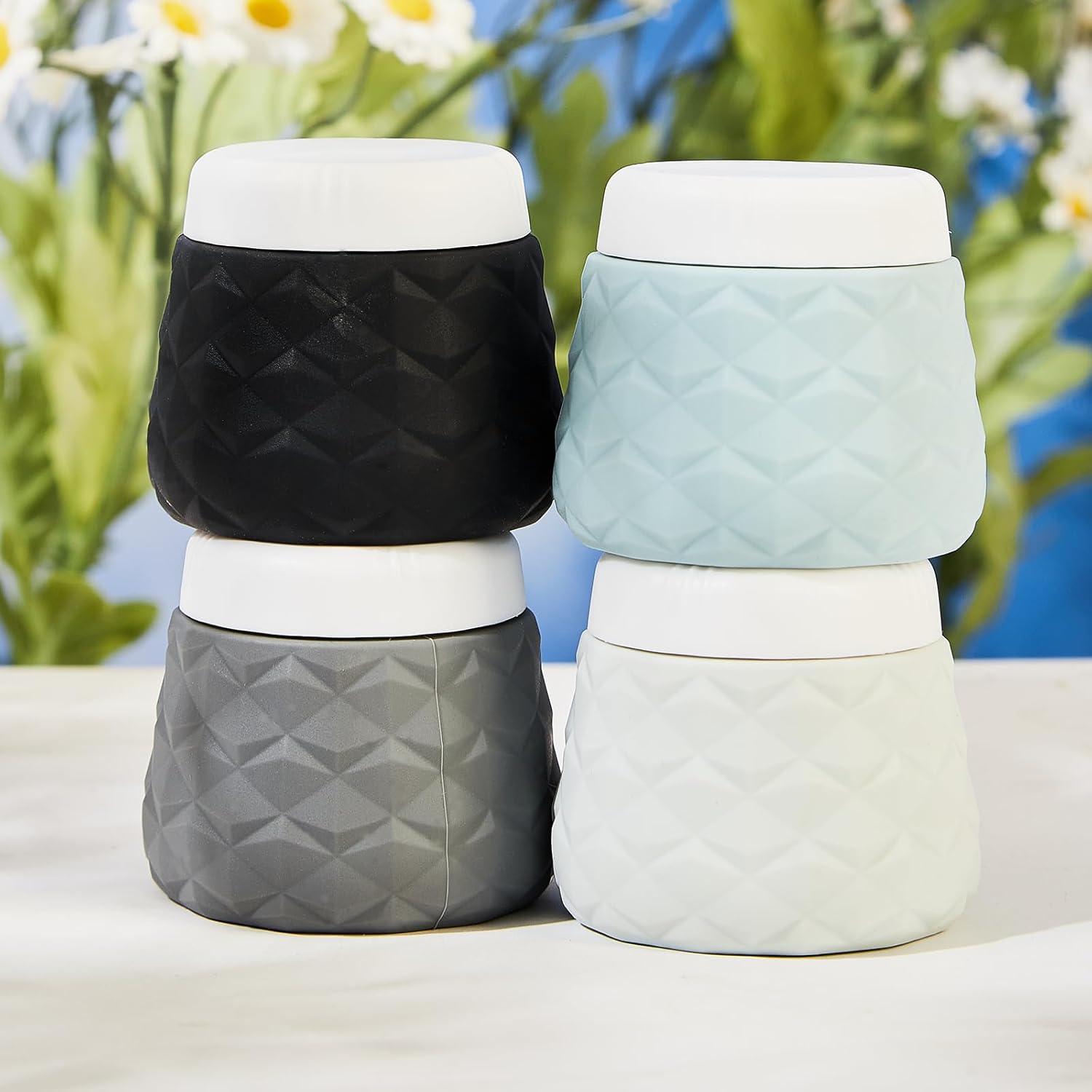 Contenedores de Viaje Silevoler 48g Silicona Aprobados TSA