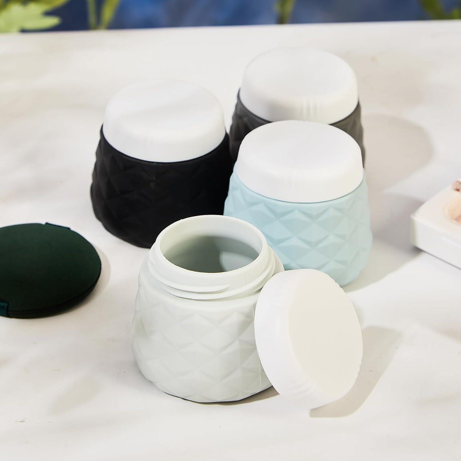 Contenedores de Viaje Silevoler 48g Silicona Aprobados TSA