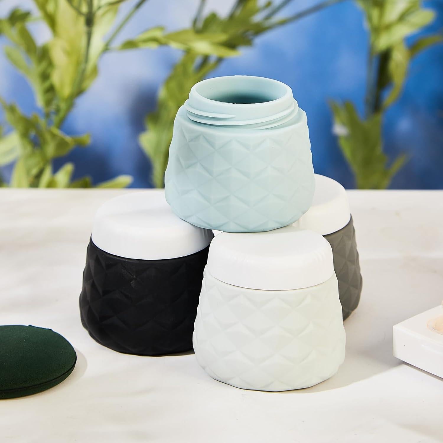 Contenedores de Viaje Silevoler 48g Silicona Aprobados TSA