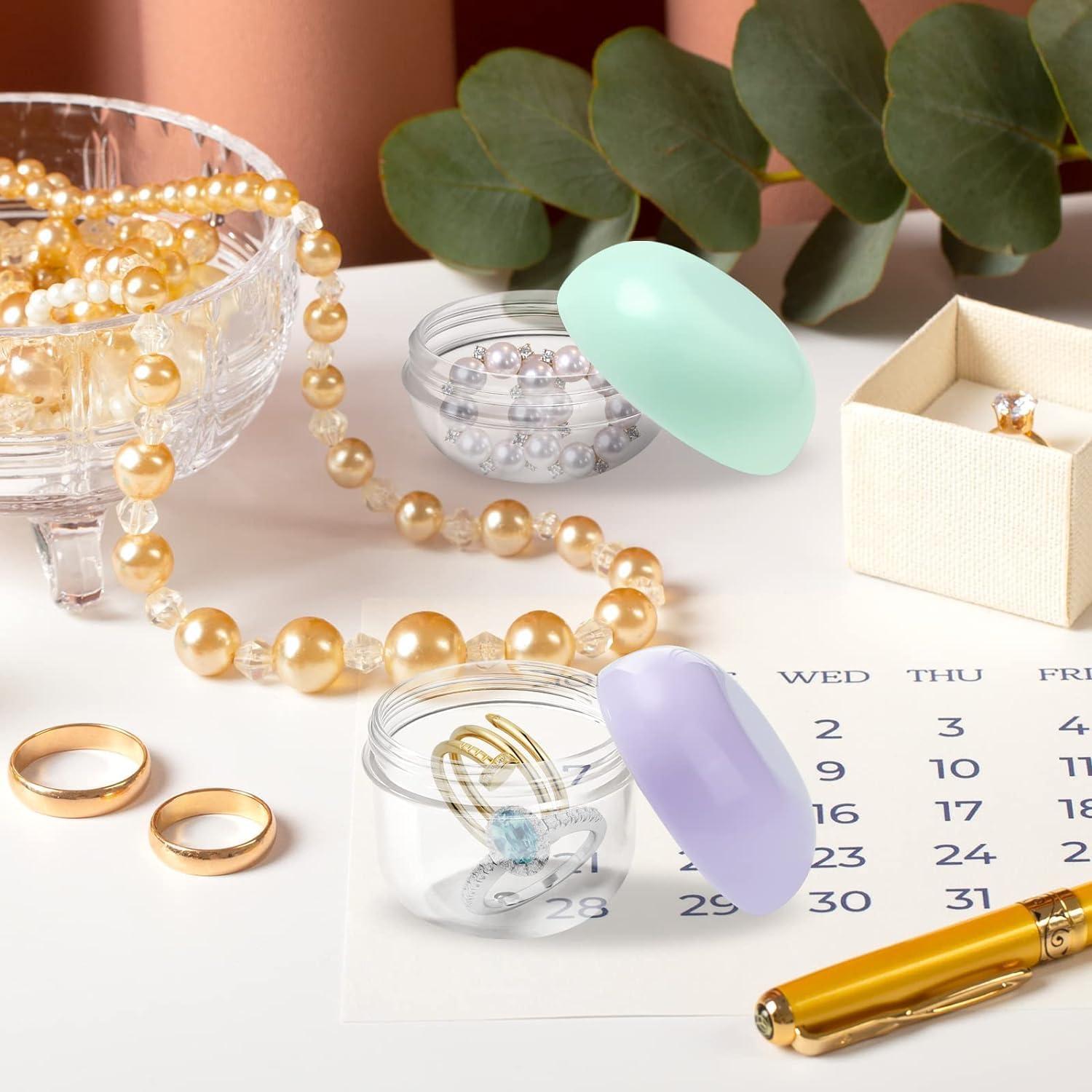 Tarros de viaje RONRONS 10ml a prueba de fugas 5 Pcs