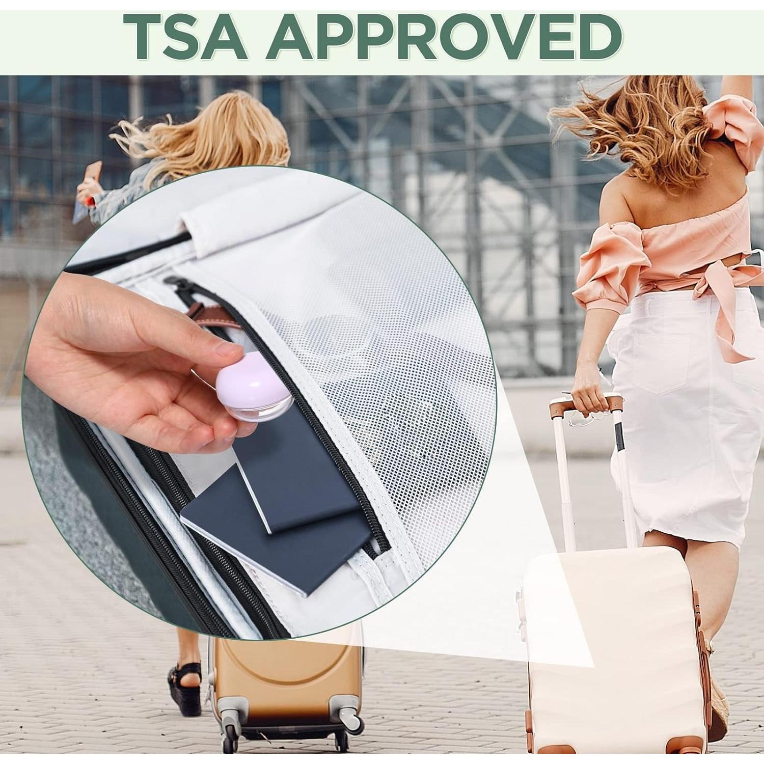 Tarros de viaje RONRONS 10ml a prueba de fugas 5 Pcs