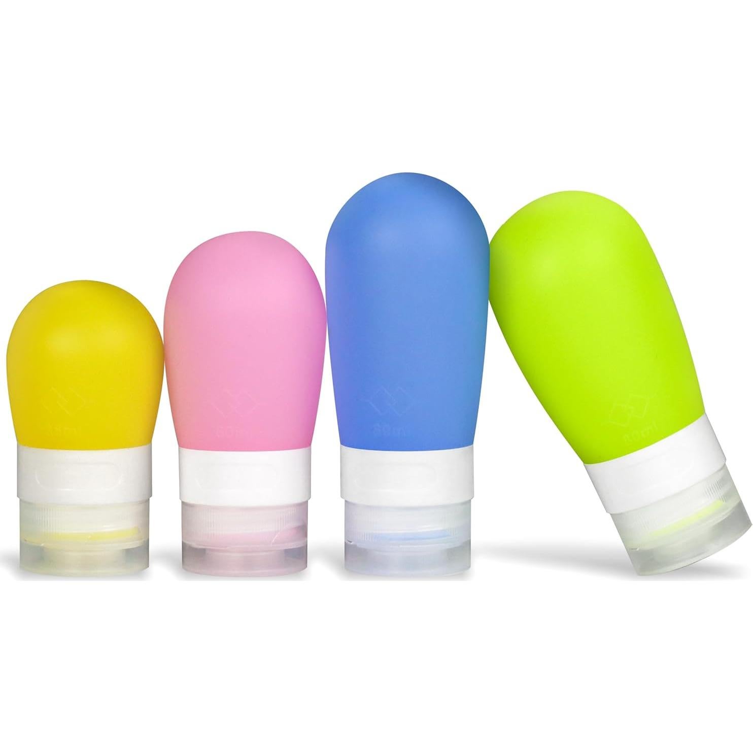 Botellas de Viaje Elaunva 4 Pack 257 ml A Prueba de Fugas