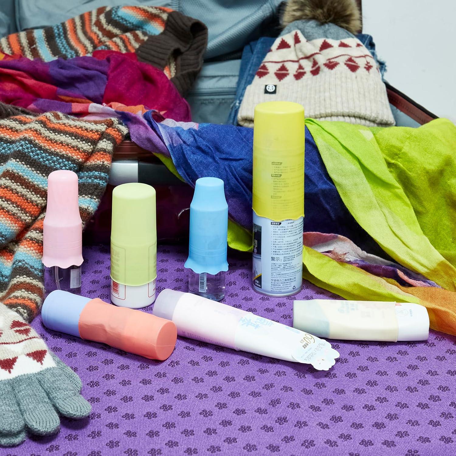 Cubiertas de Botellas de Silicona Cainiao - Paquete de 14 Viaje