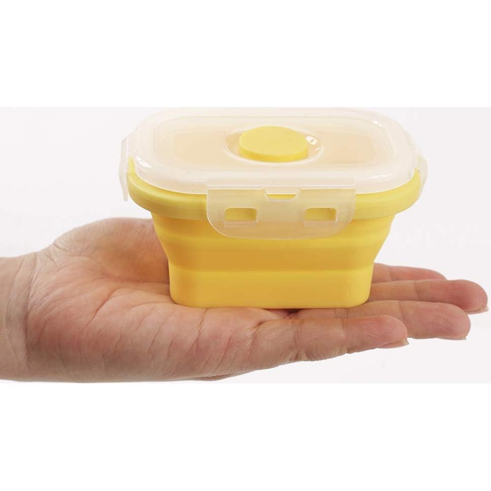 Contenedor de Almacenamiento de Alimentos Cozihom 148 ml Plegable 4 Pzas