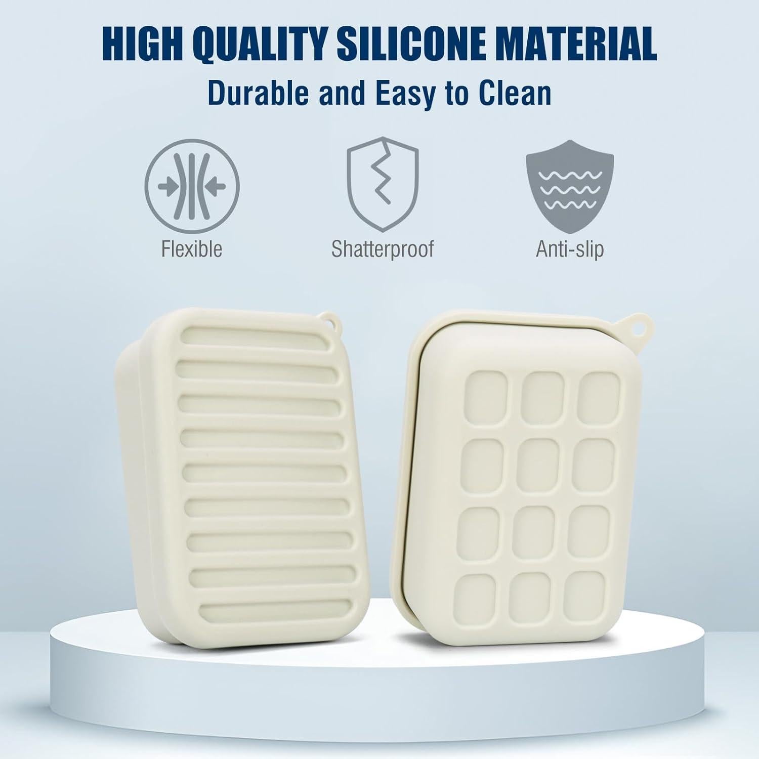 Funda de Jabón de Silicona AIMAIAIMAI a Prueba de Fugas 141g