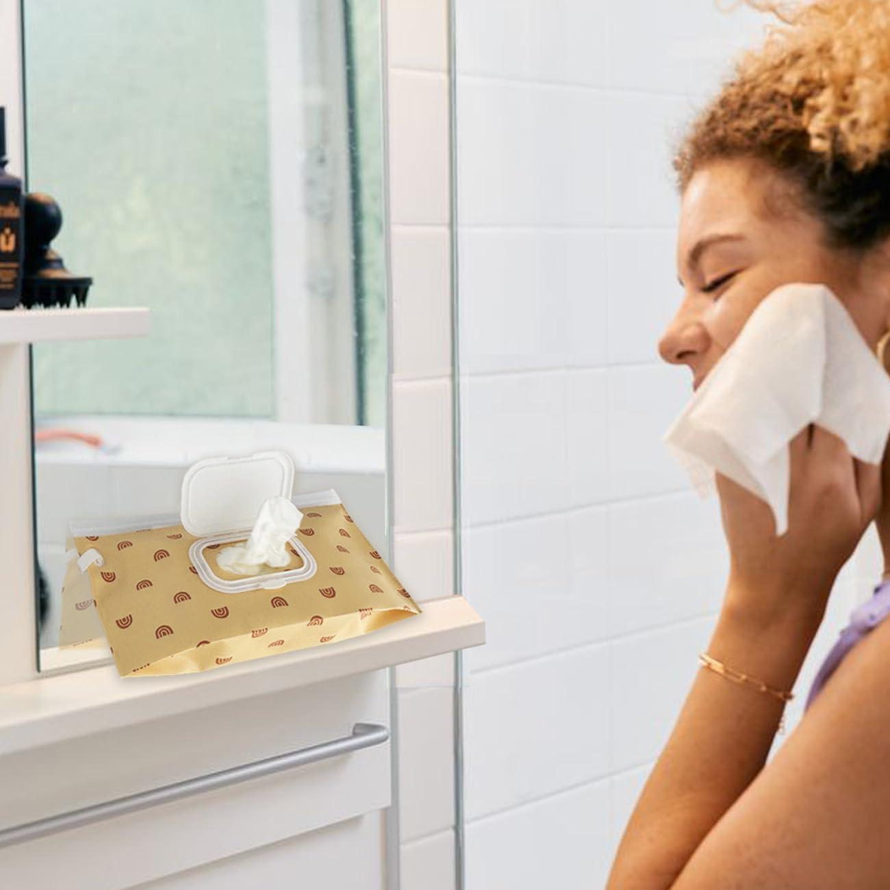 Dispensador de Toallitas para Bebés Bohemio - Portátil y Reutilizable