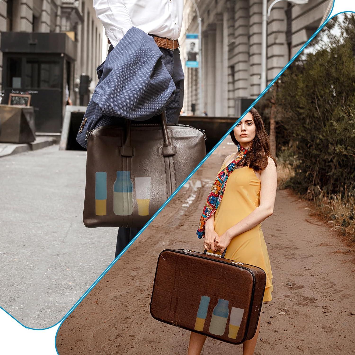 8 Fundas de Silicona para Botellas de Viaje Xinjoduz Multicolor