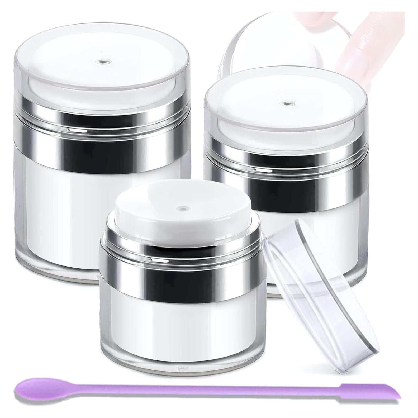 Tarros de bomba sin aire Sonfon - 3 tamaños para cosméticos