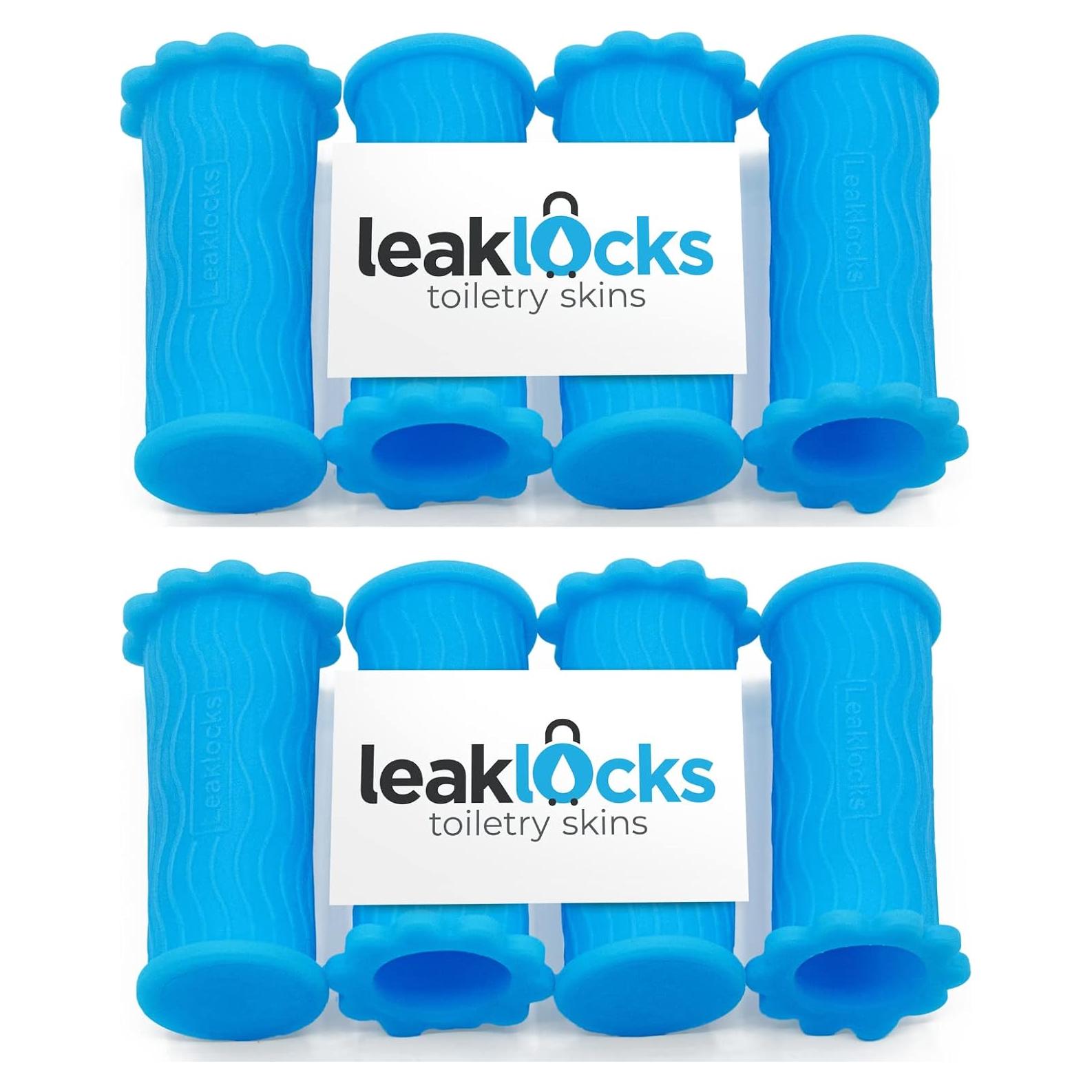 Funda Elástica LeakLocks para Artículos de Tocador - 8 Piezas