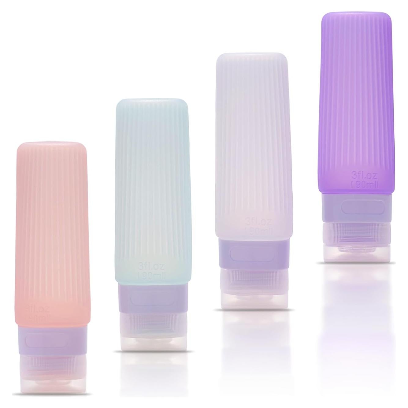 Botellas de viaje recargables AwA HoDoMi 90ml a prueba de fugas