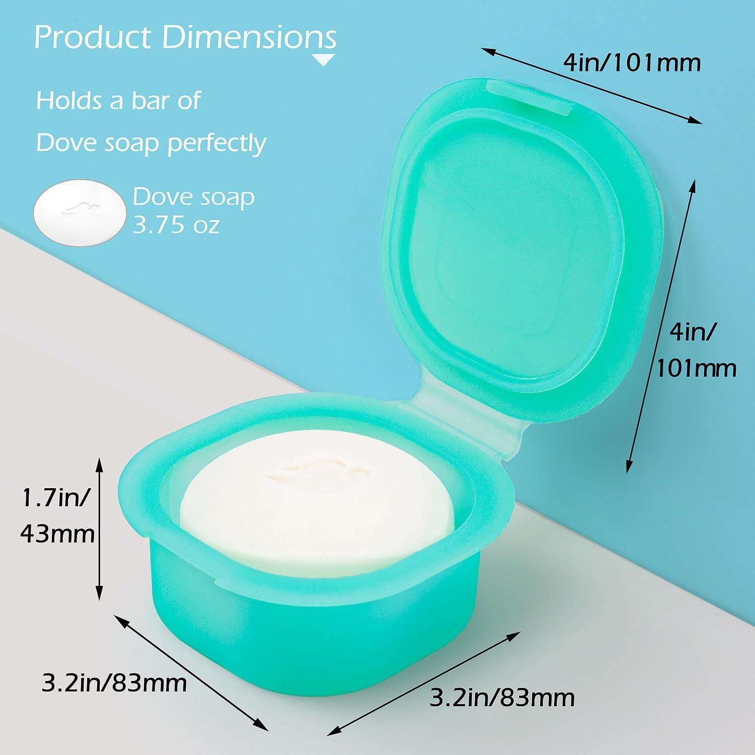 Soporte para Jabón de Champú AIDIMMING Verde con Drenaje