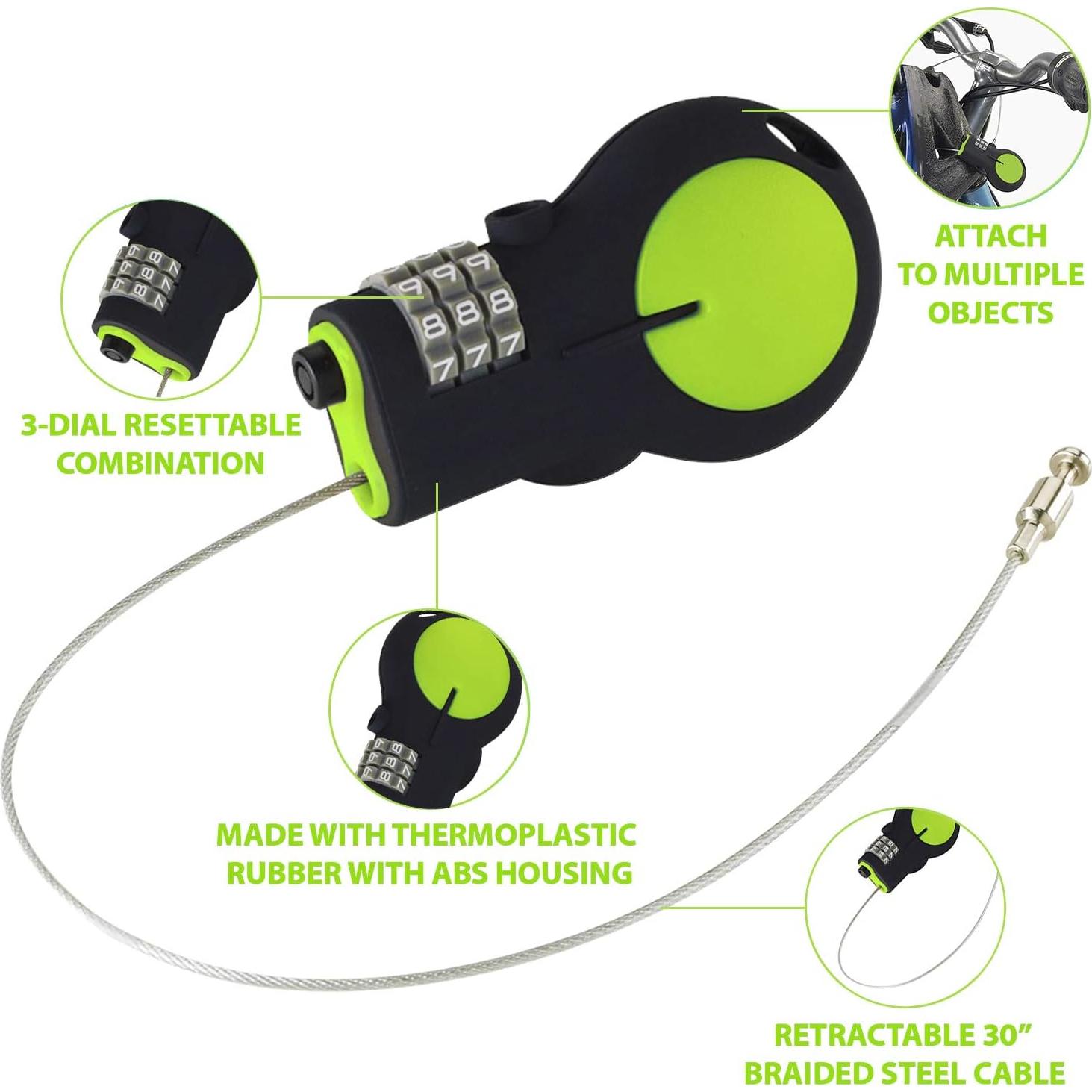 Candado de Equipaje Lewis N. Clark TSA Verde 76 cm