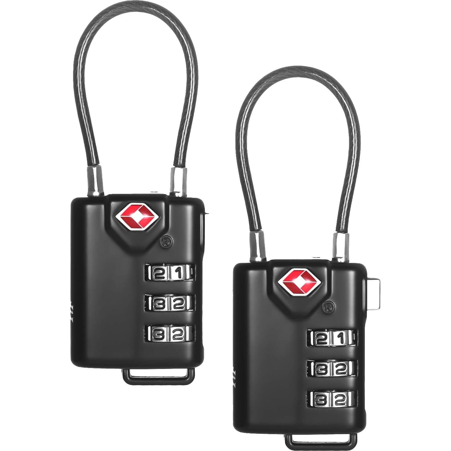 Candados TSA Cogguepe 2 PCS Combinación para Equipaje