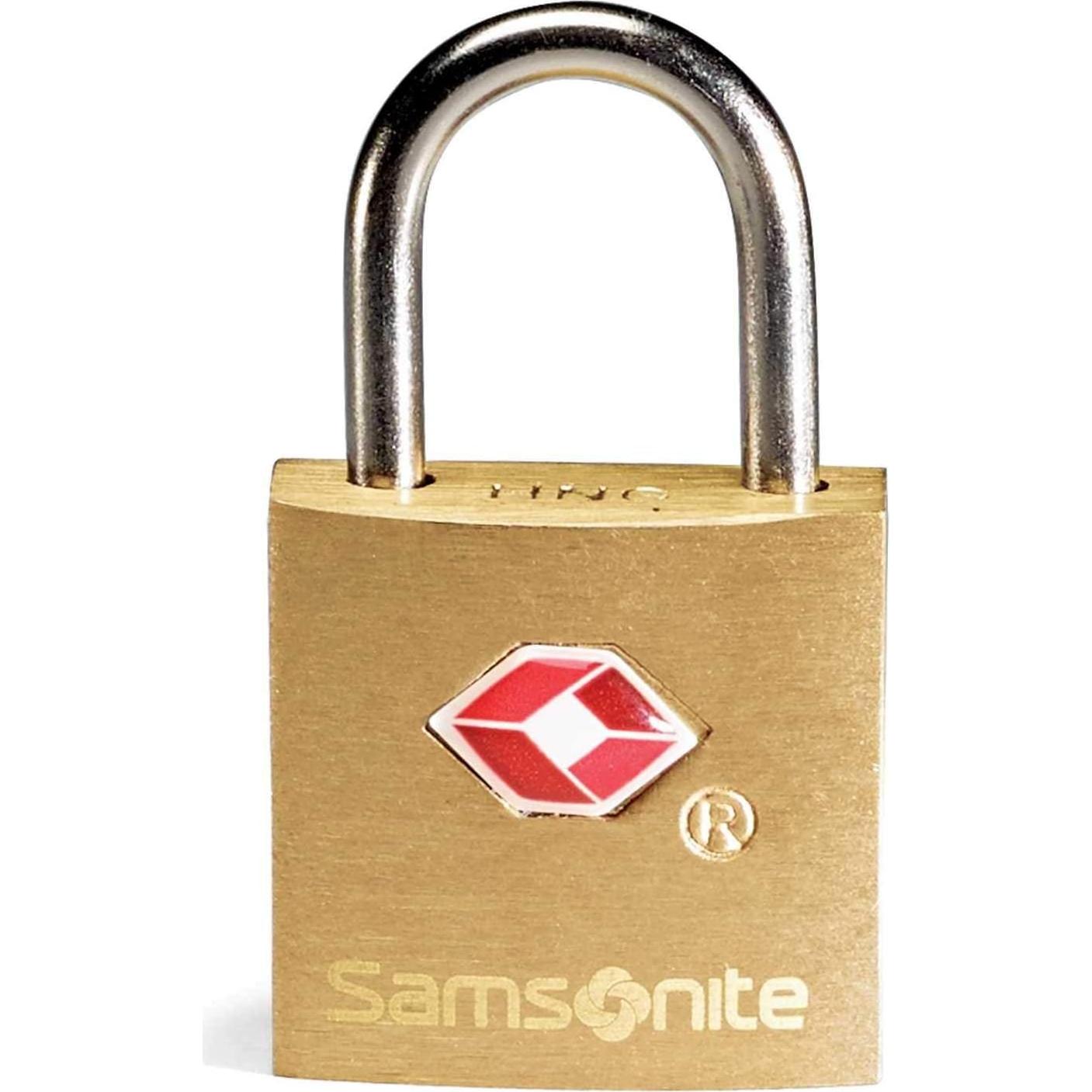 Candados de Llave Samsonite Travel Sentry 2-Pack Latón TSA