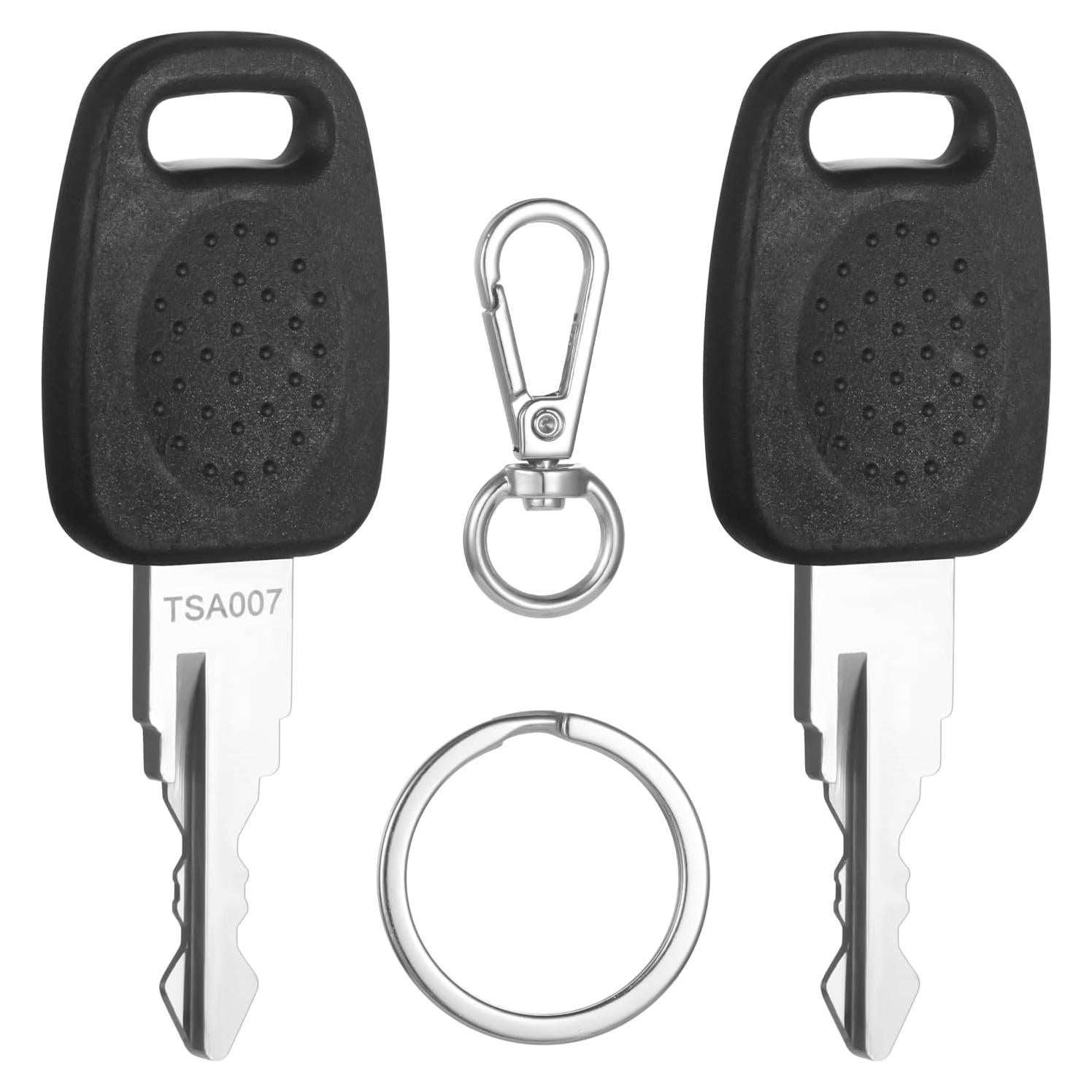 2 Llaves Maestras TSA 007 Cogguepe para Candados de Equipaje