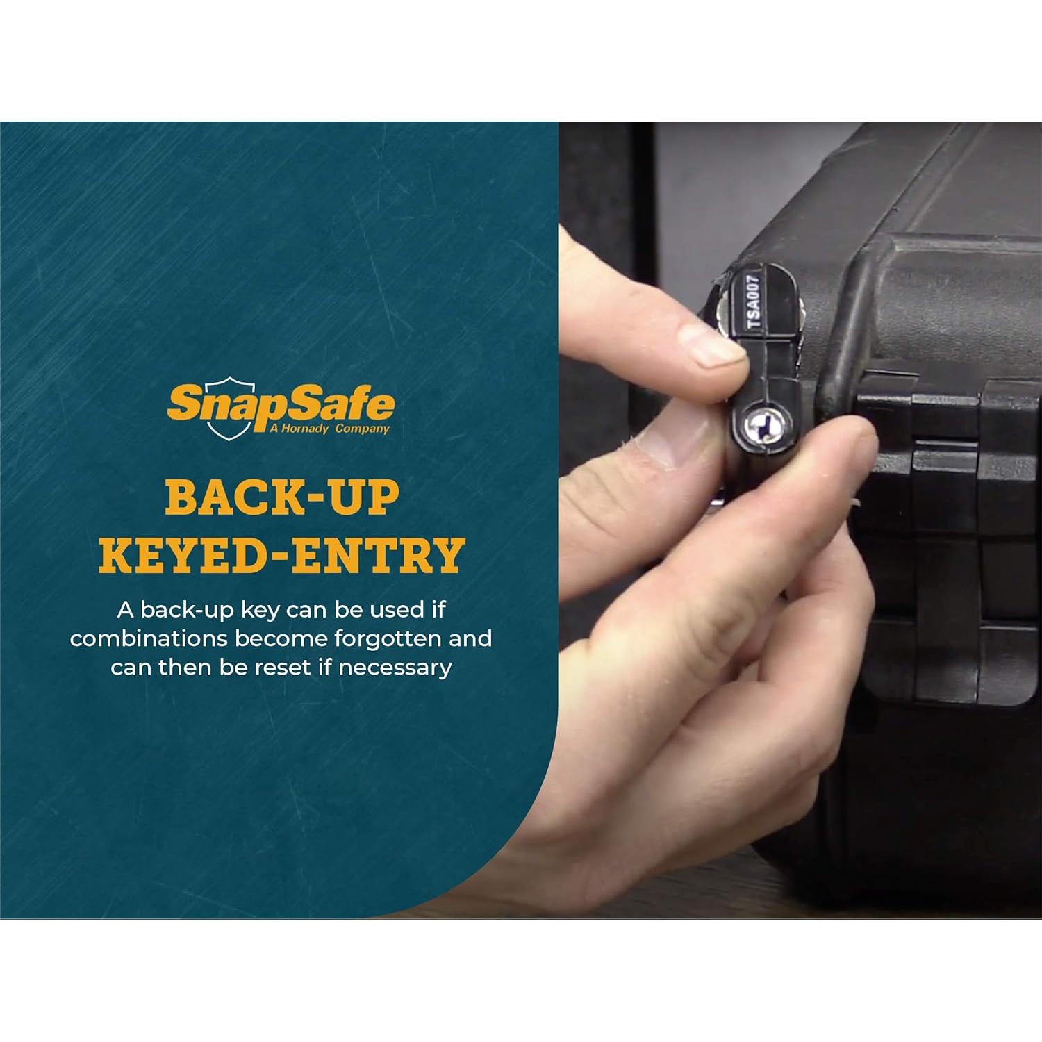 Candados de Combinación TSA SnapSafe 76020 - 2 Piezas, Metal